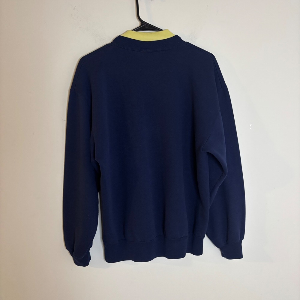 Pleasant Shade Navy Floral Sweatshirt Womens L - Picture 2 of 8